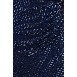 Blue Polyester Cocktail Dress