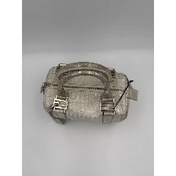 FENDI Mini Bauletto FF Zucchino Laminated Handbag