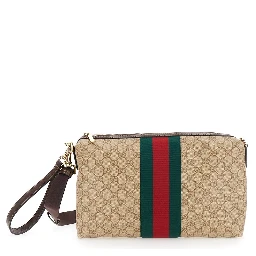 GG crossbody bag with Web detail