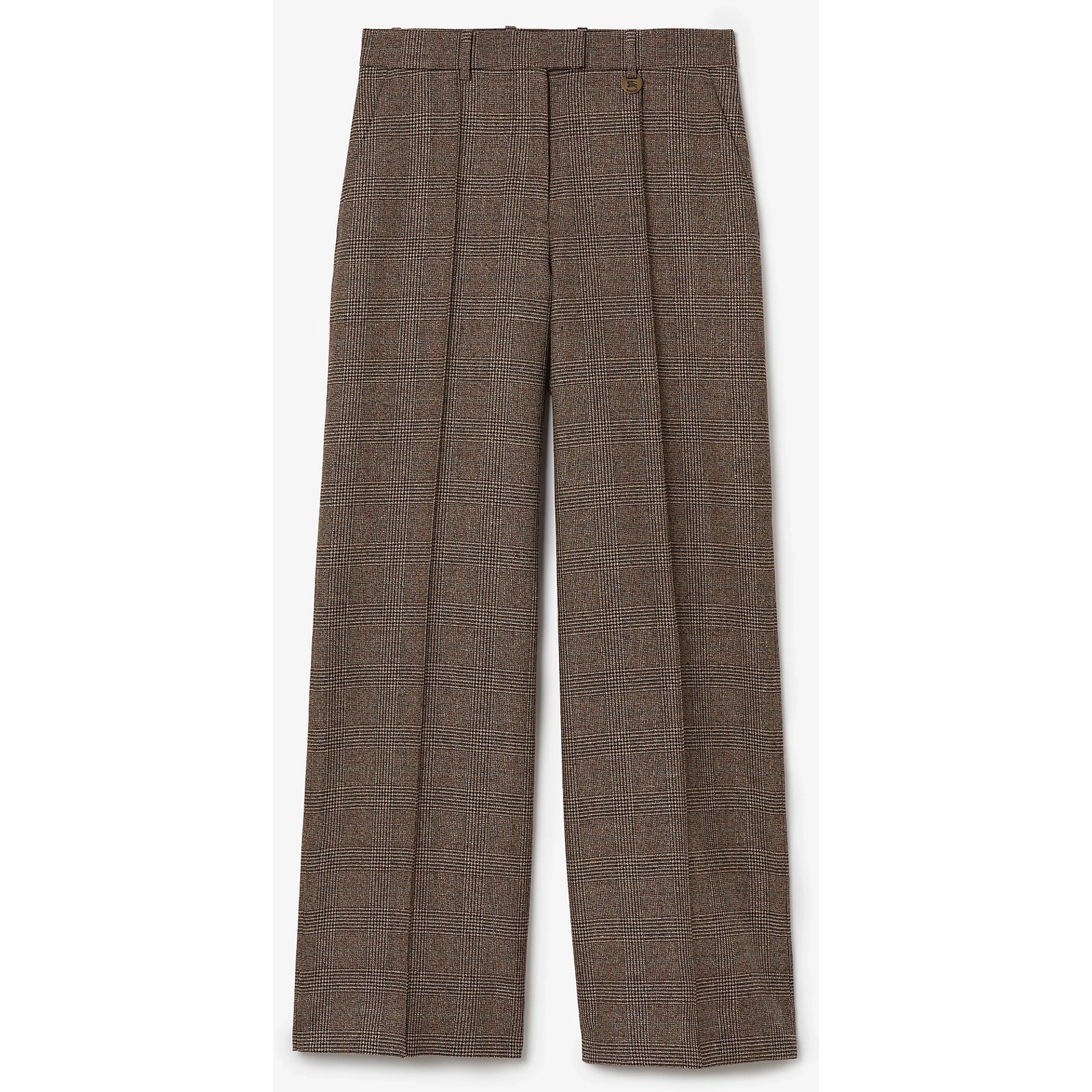 Mixed linen tailored pants