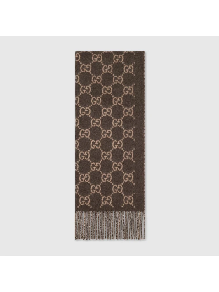 GG scarf in cashmere