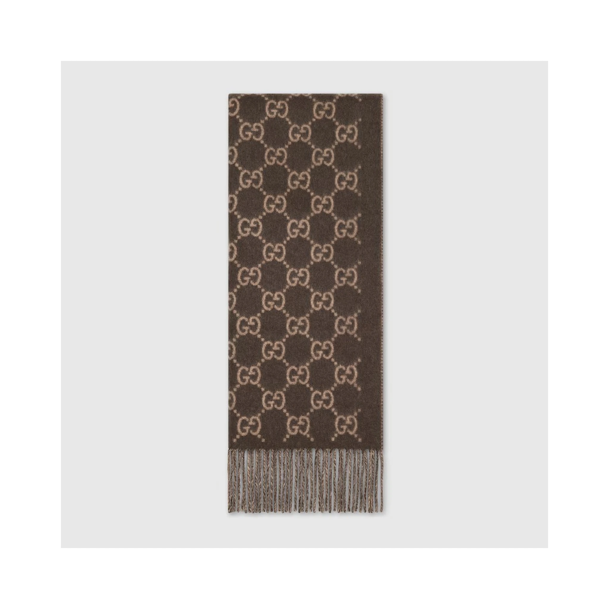 GG scarf in cashmere