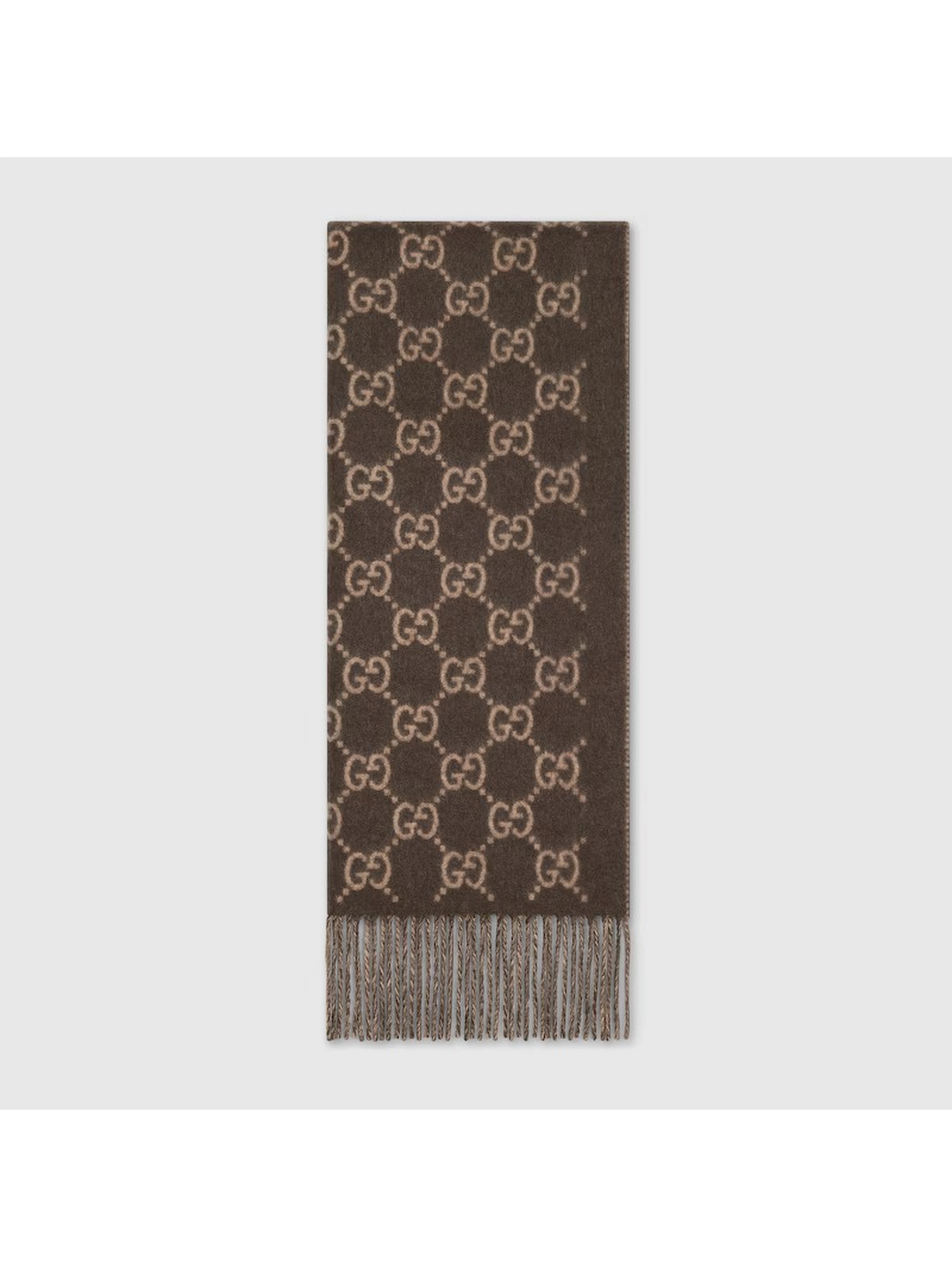 GG scarf in cashmere