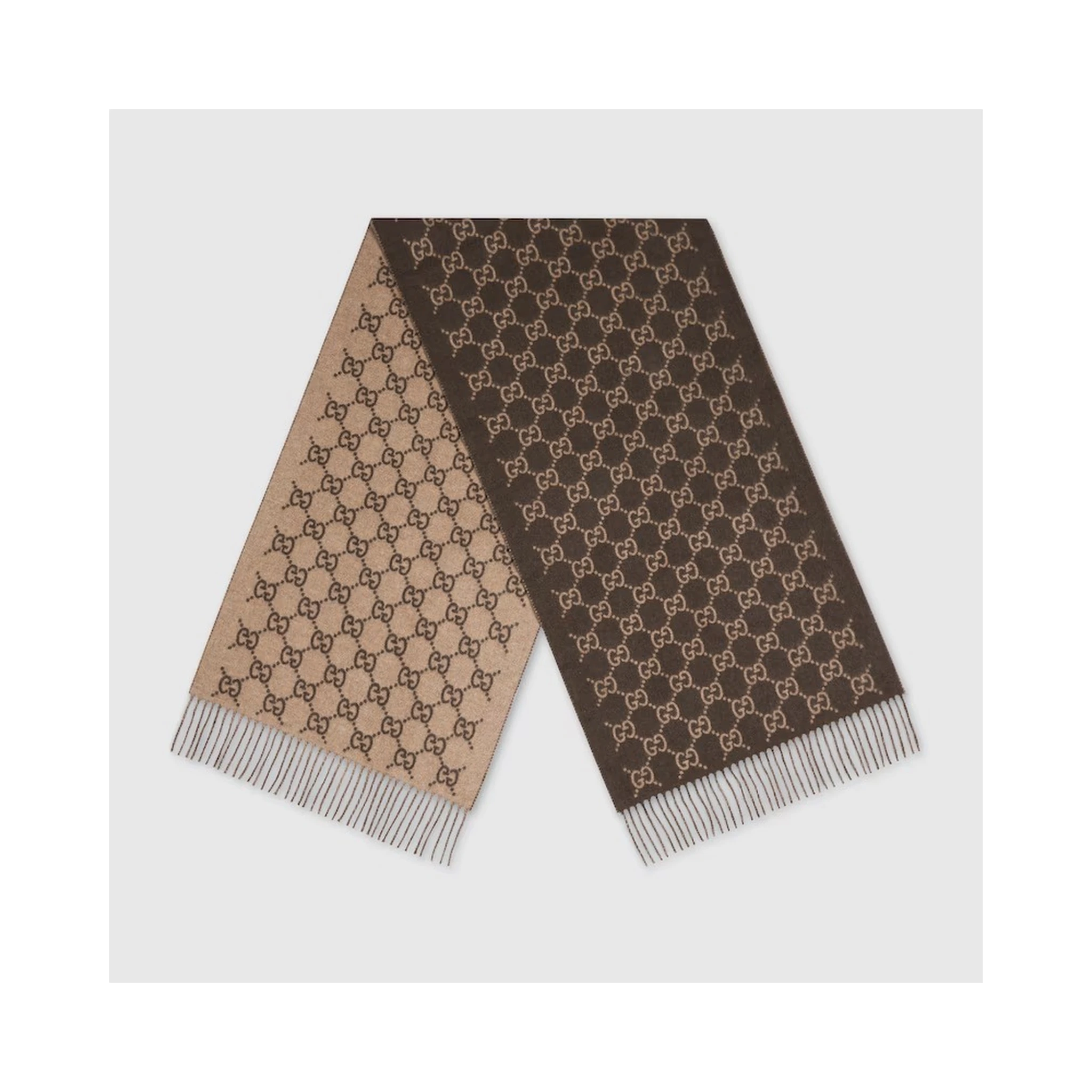 GG scarf in cashmere