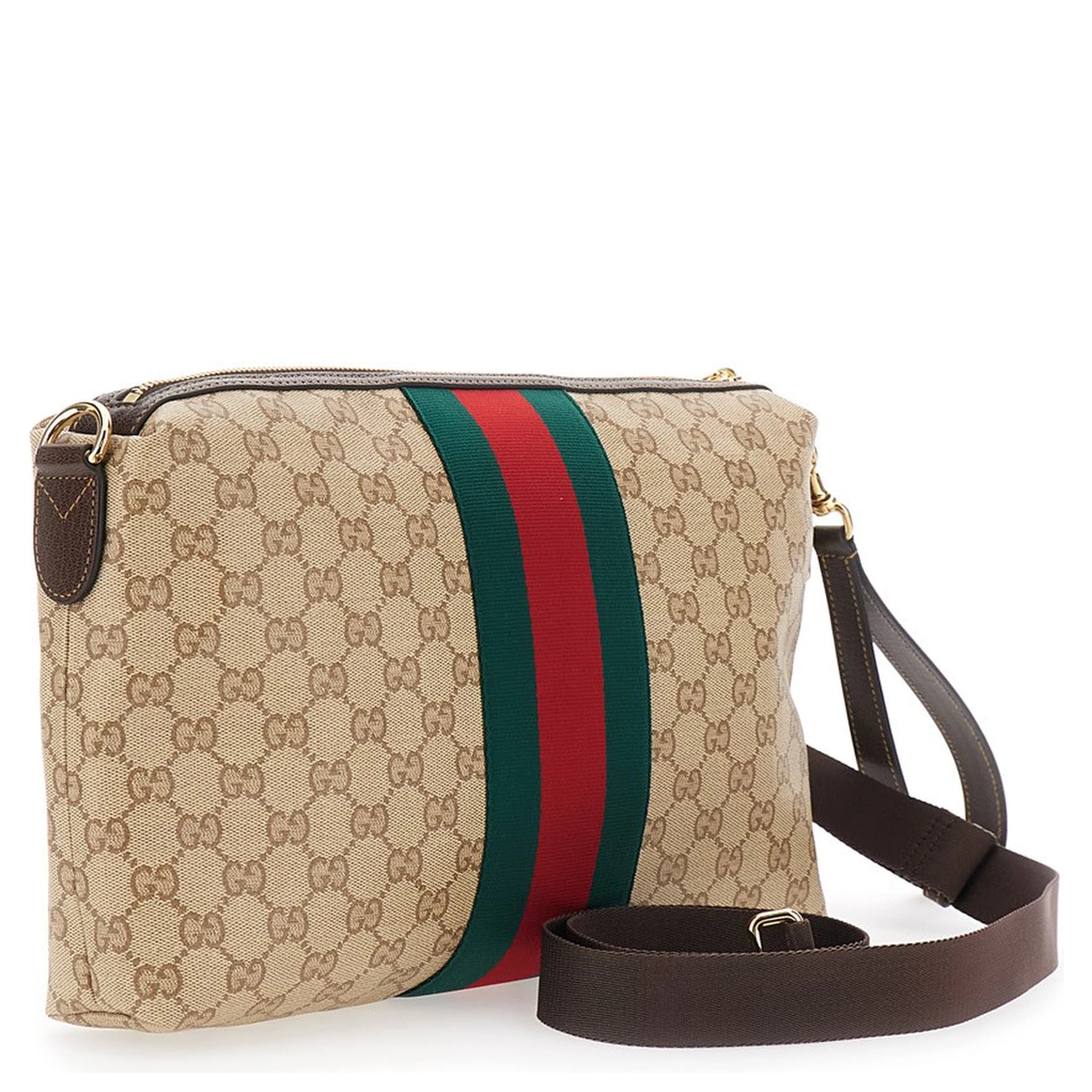 GG crossbody bag with Web detail