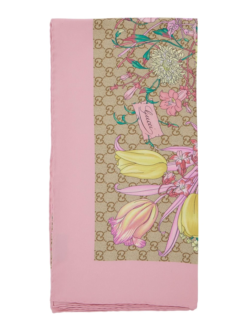 Silk foulard