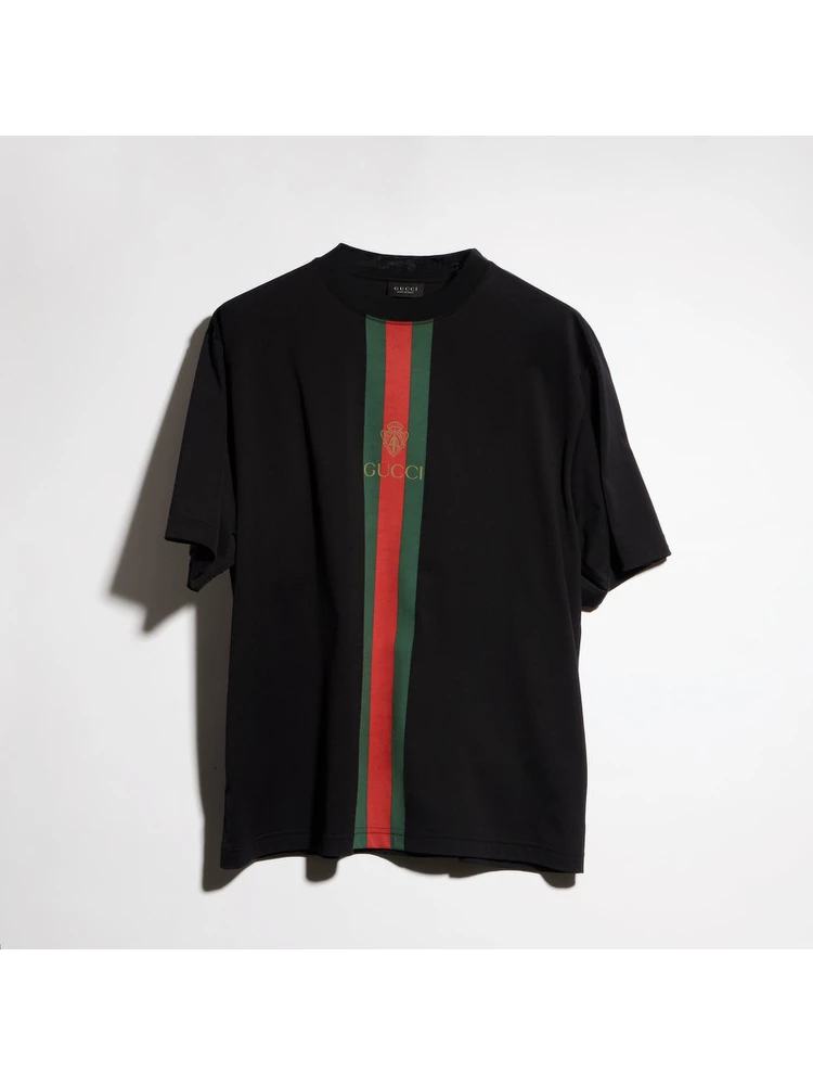 T-shirt with logo anche Web detail