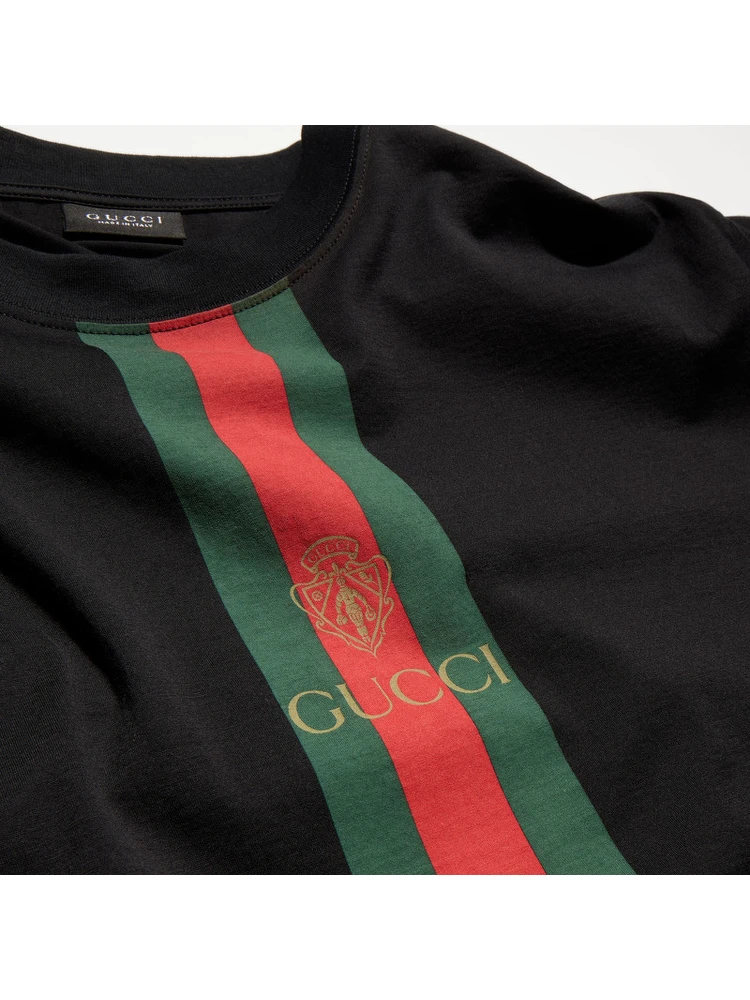 T-shirt with logo anche Web detail alternative