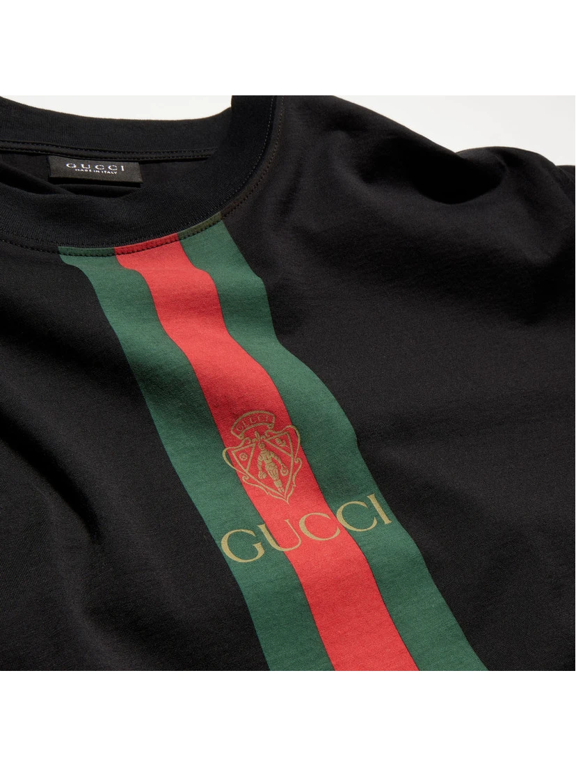 T-shirt with logo anche Web detail