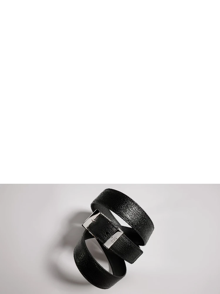 Belt with squared bucke alternative