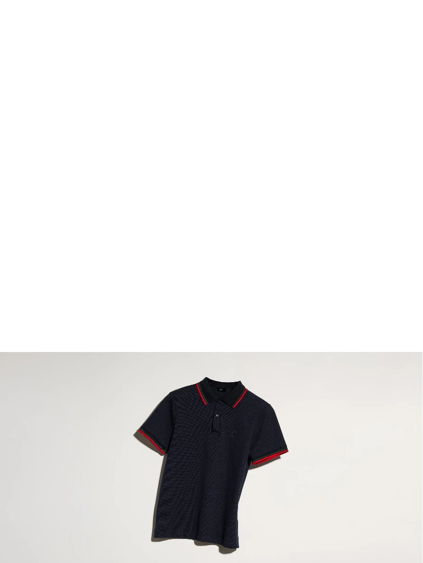 Short sleeves polo shirt with logo