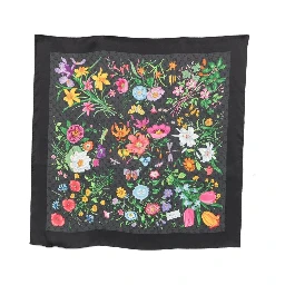 "Gucci Flora" silk foulard