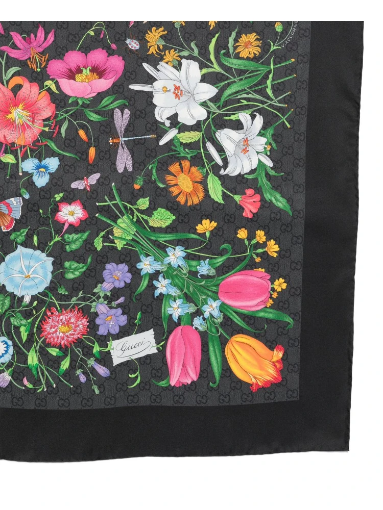 "Gucci Flora" silk foulard alternative