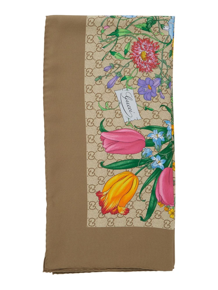 GG silk foulard
