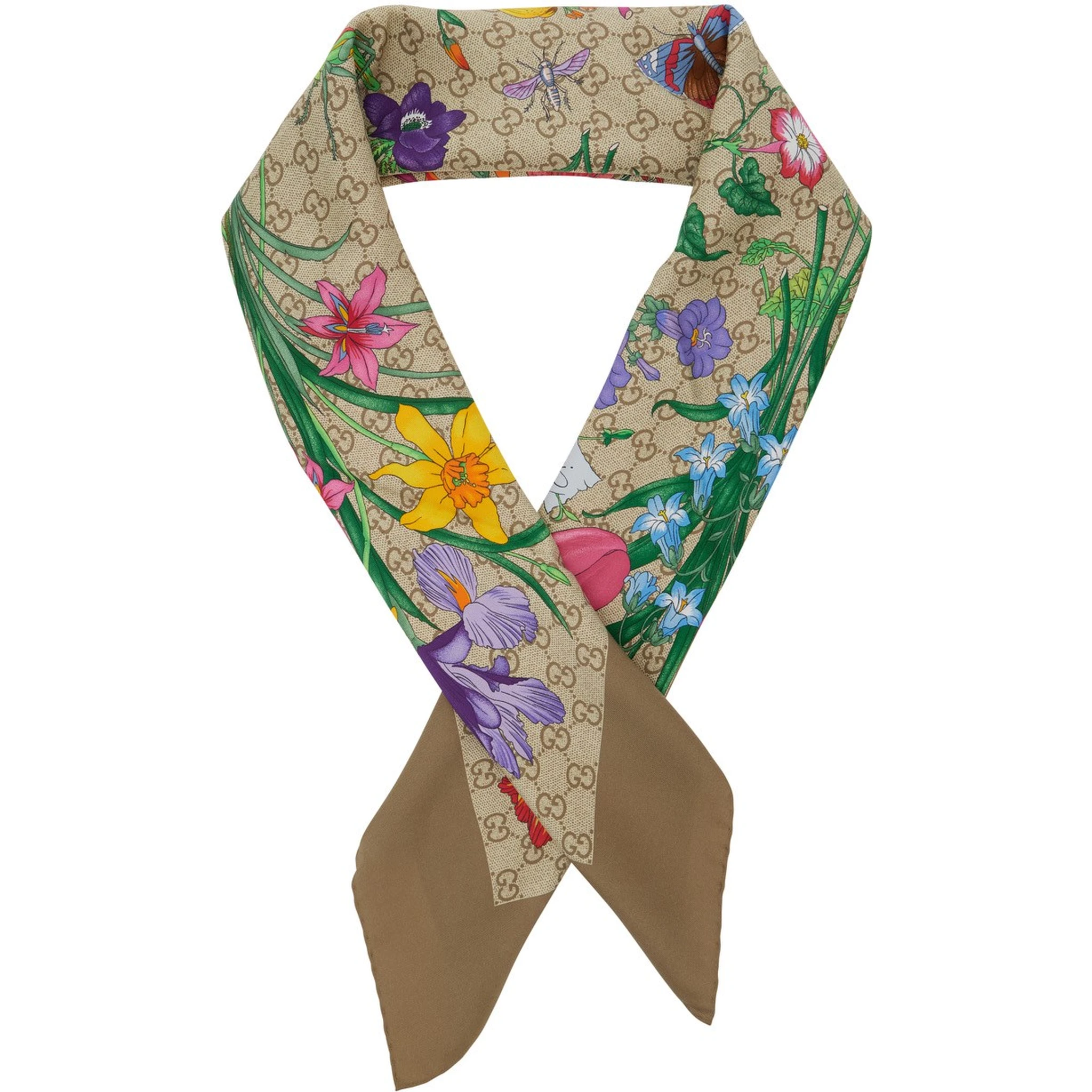 GG silk foulard