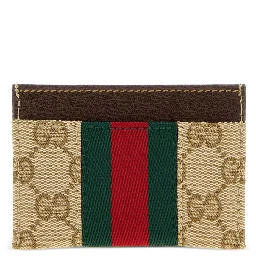 "Horsebit Web" cards holder
