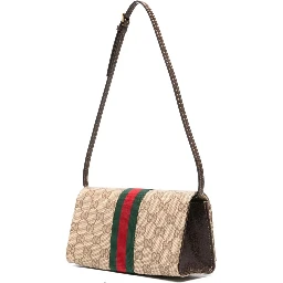 GG shoulder bag with Web details