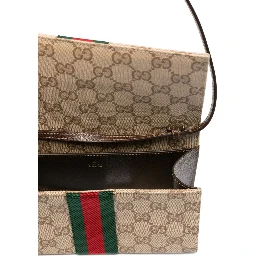GG shoulder bag with Web details