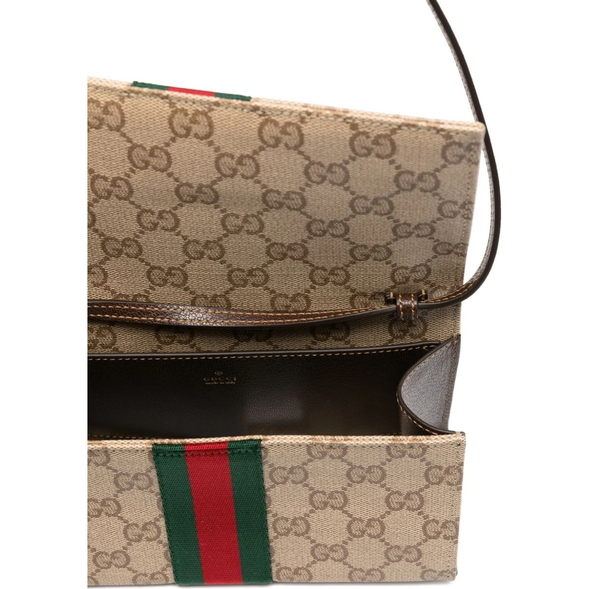GG shoulder bag with Web details