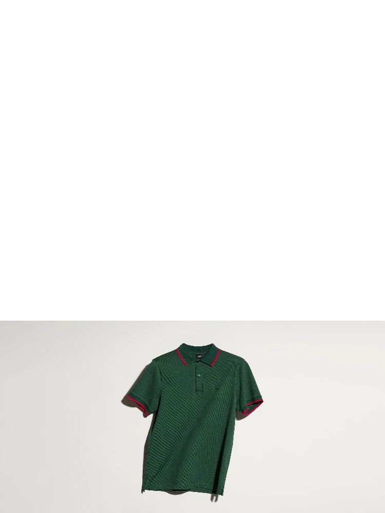 Short sleeves polo shirt with logo