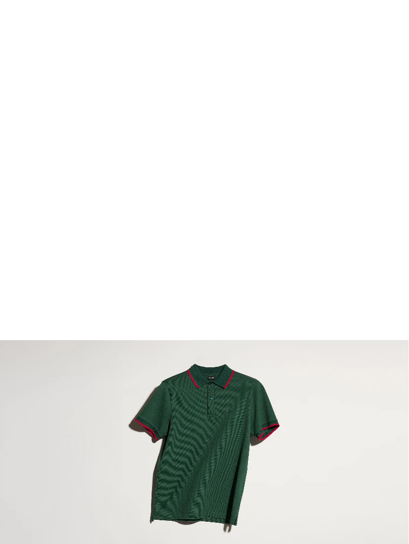 Short sleeves polo shirt with logo