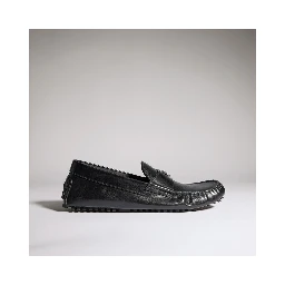 Leather loafers