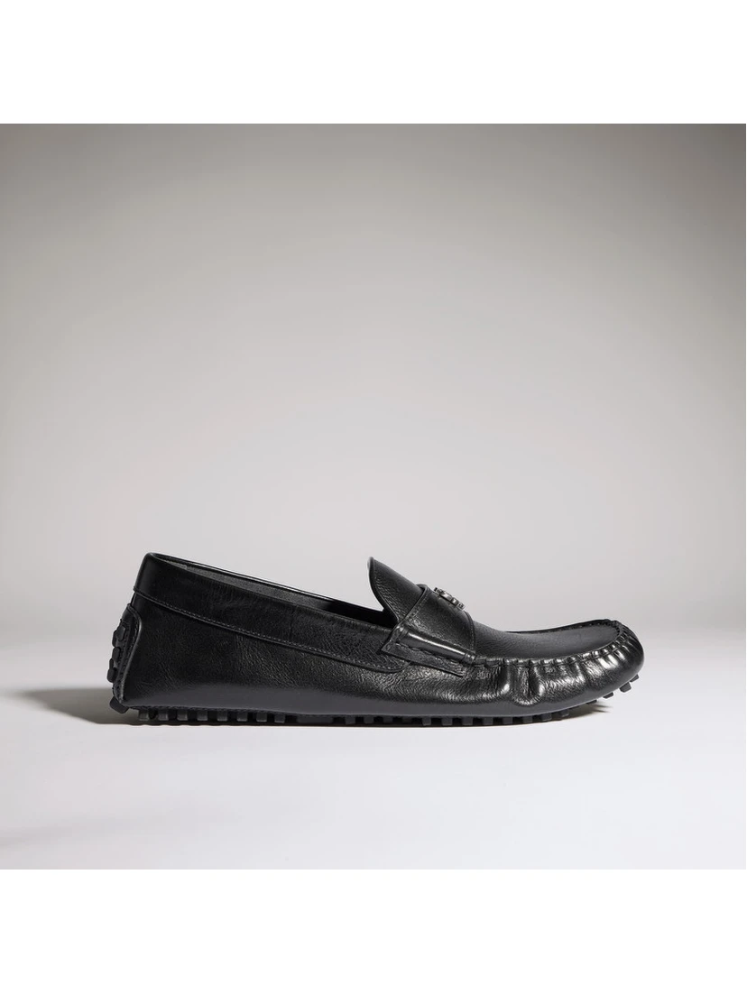 Leather loafers
