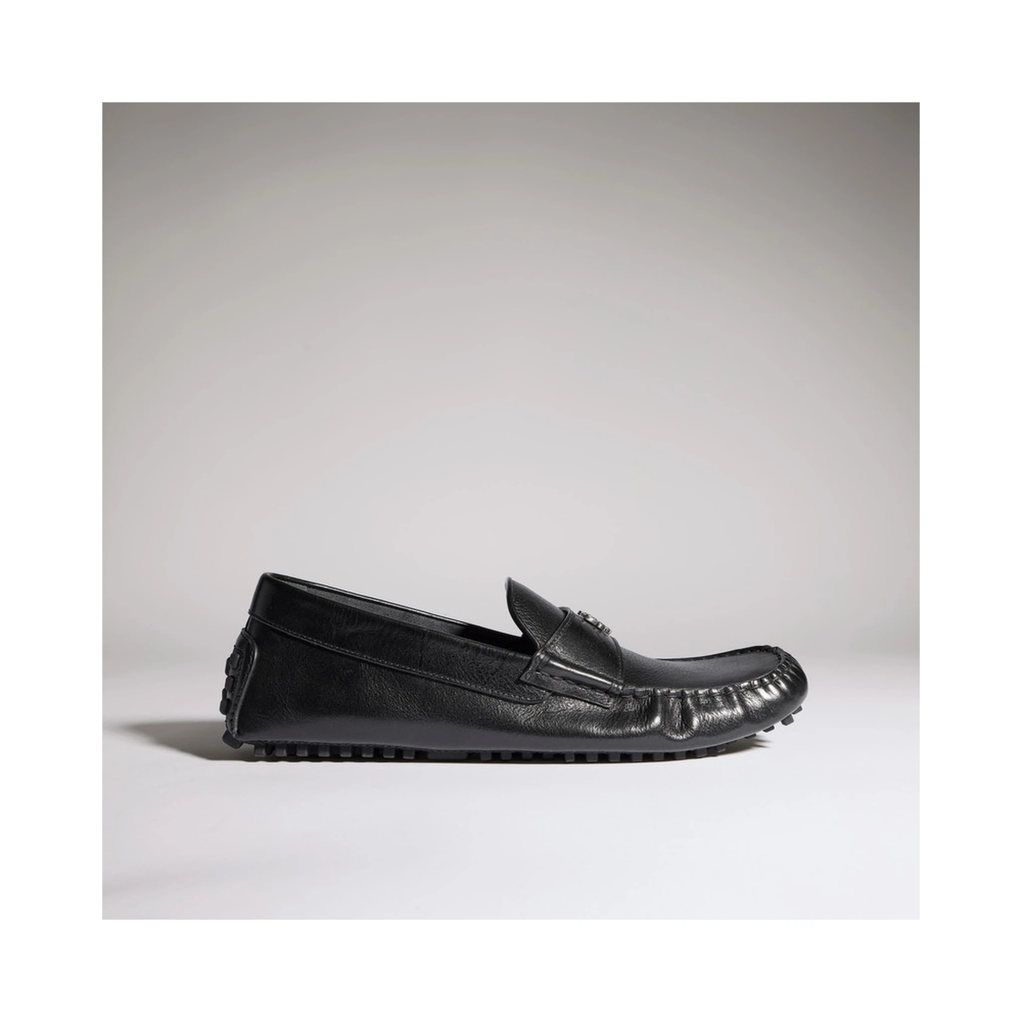 Leather loafers