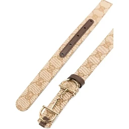 Leather belt with Horsebit
