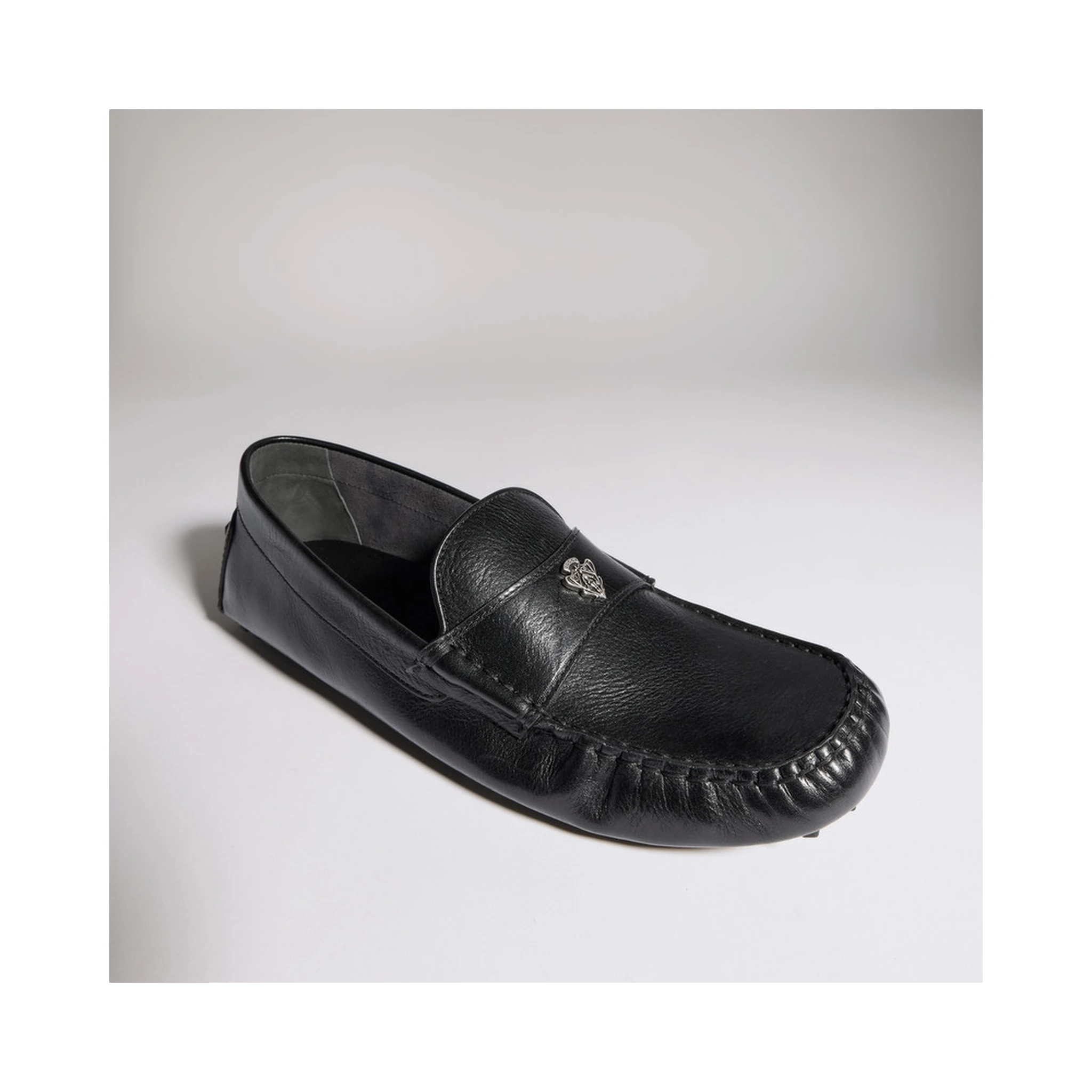 Leather loafers