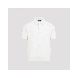 Brioni Cotton and Silk Polo