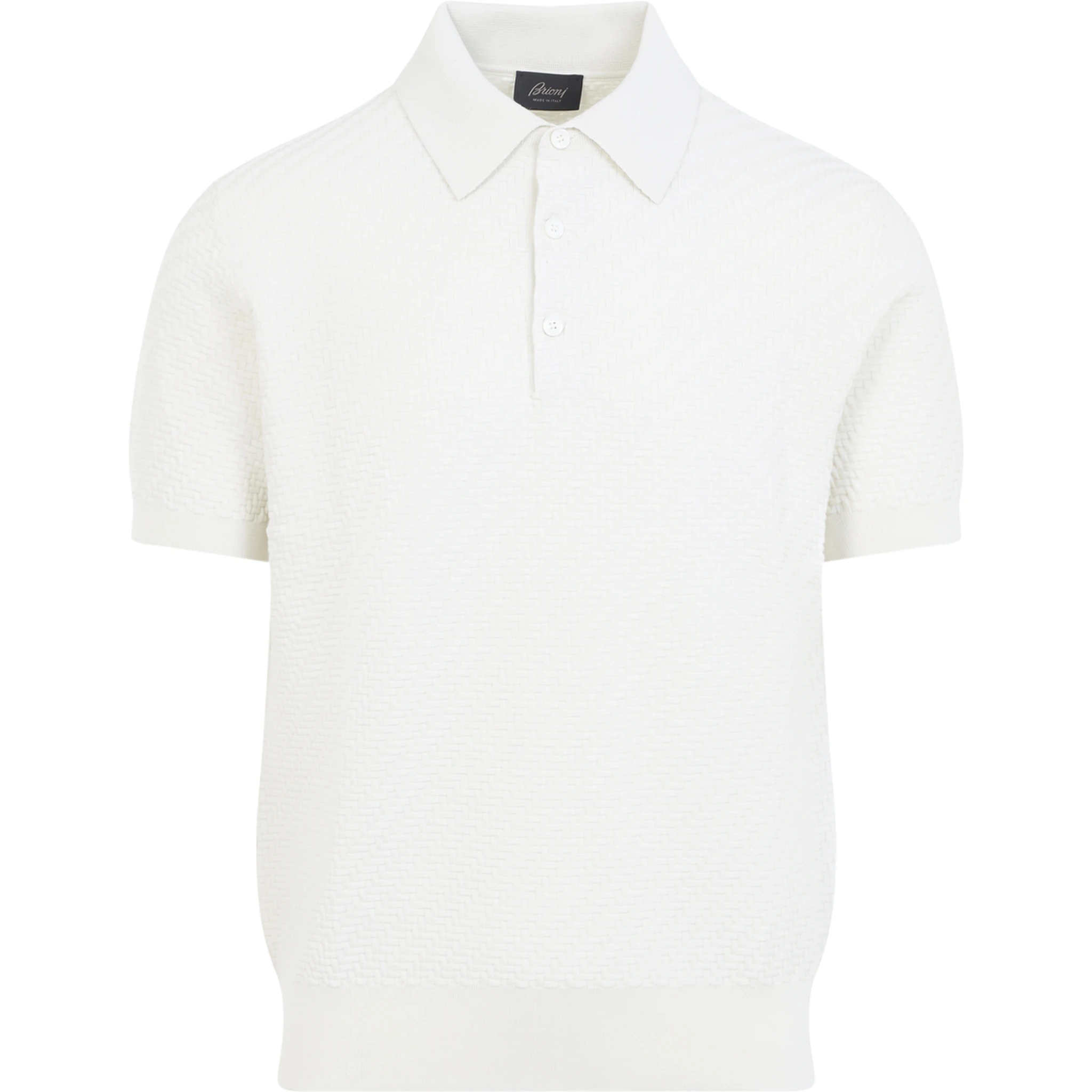 Brioni Cotton and Silk Polo