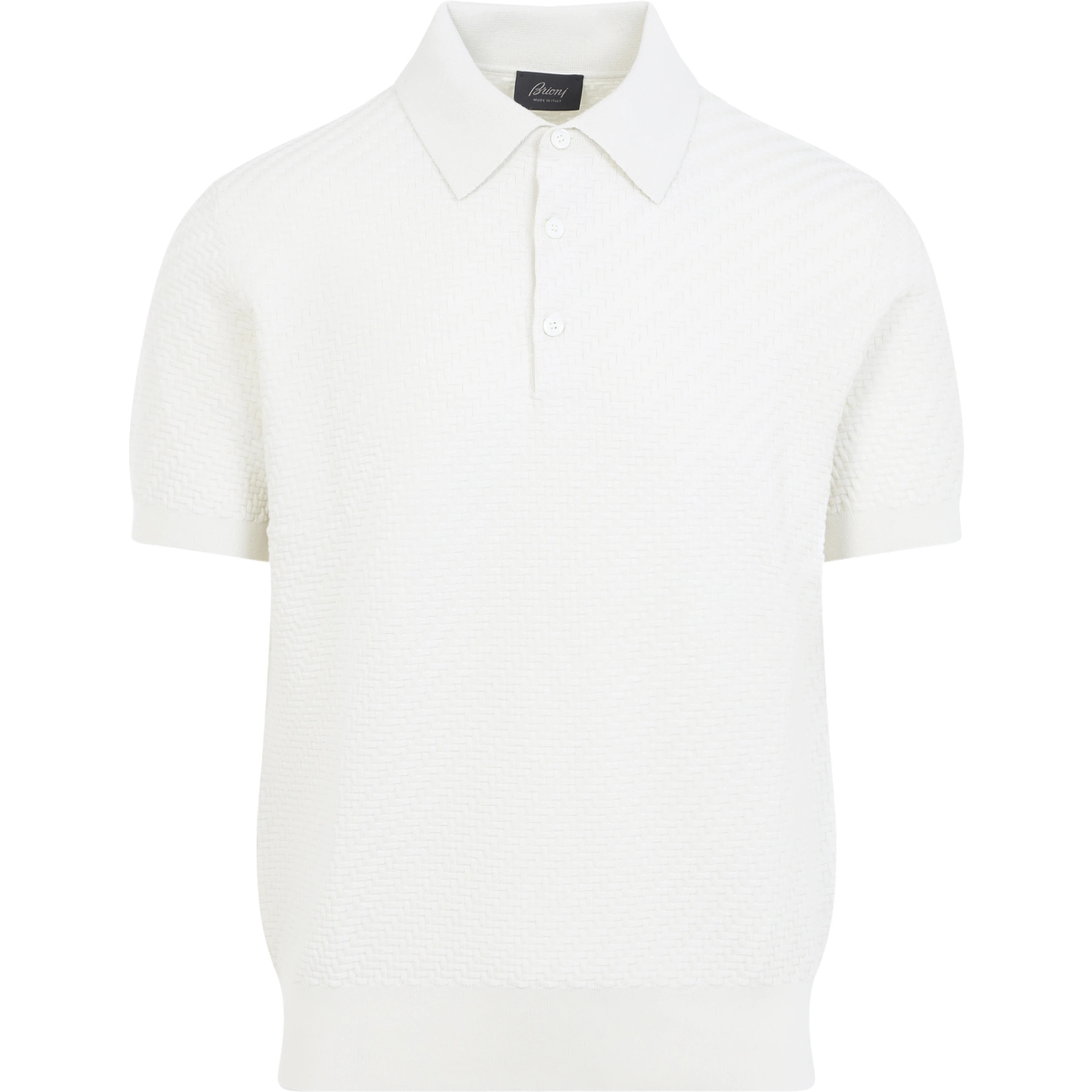 Brioni Cotton and Silk Polo