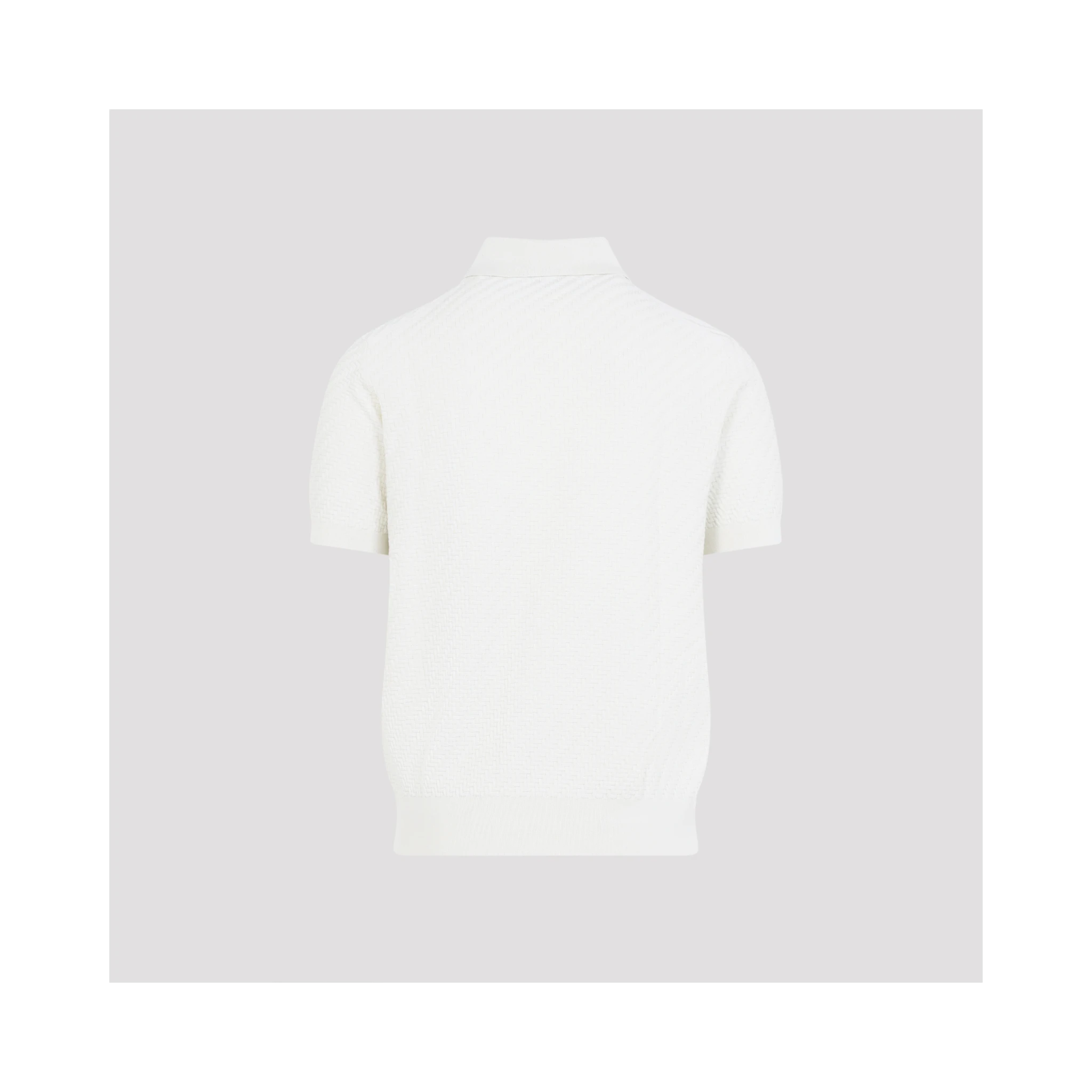 Brioni Cotton and Silk Polo