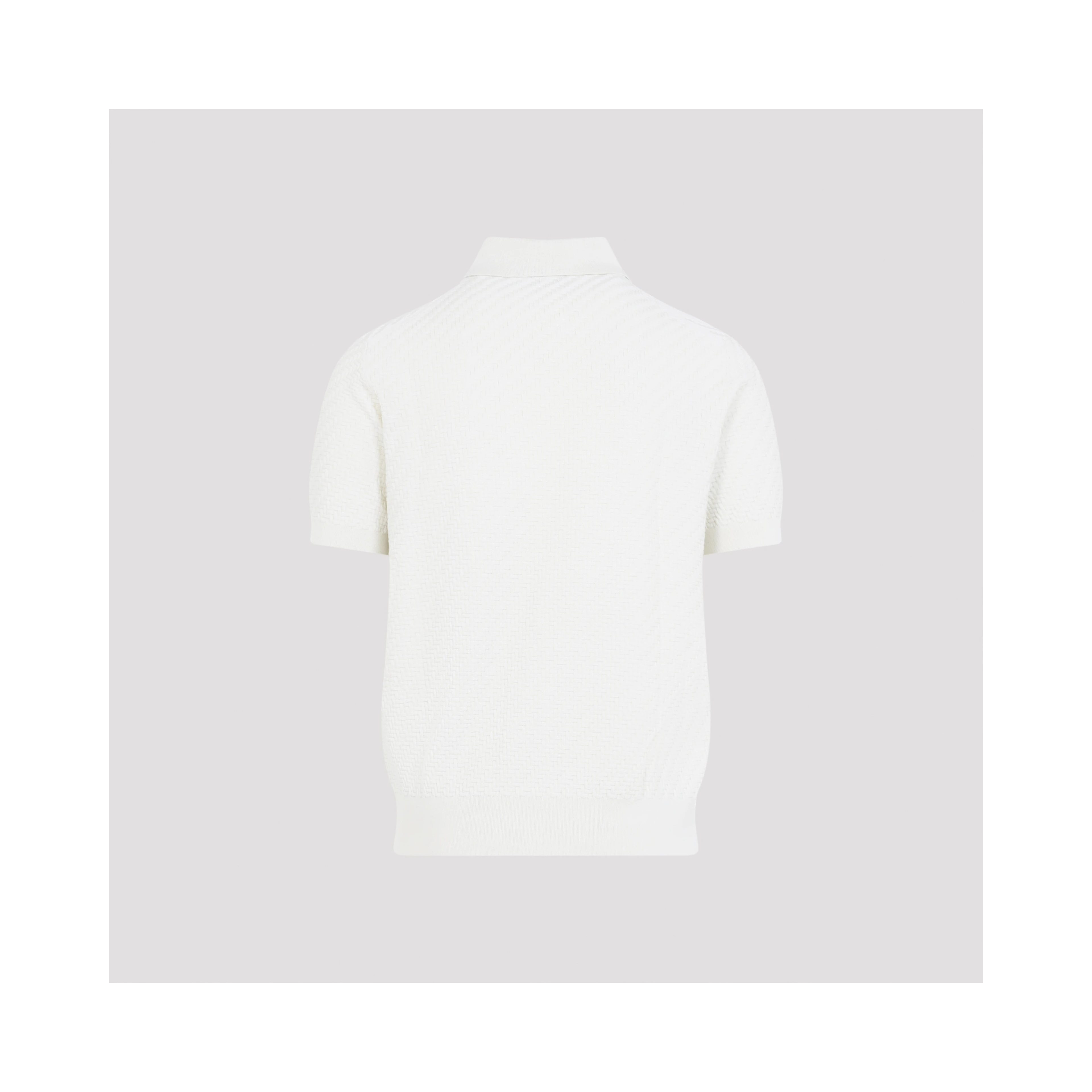 Brioni Cotton and Silk Polo