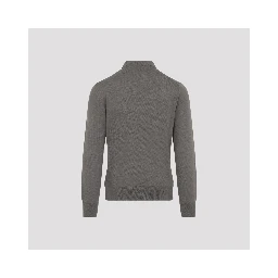 Brioni Long Sleeves Zip Polo