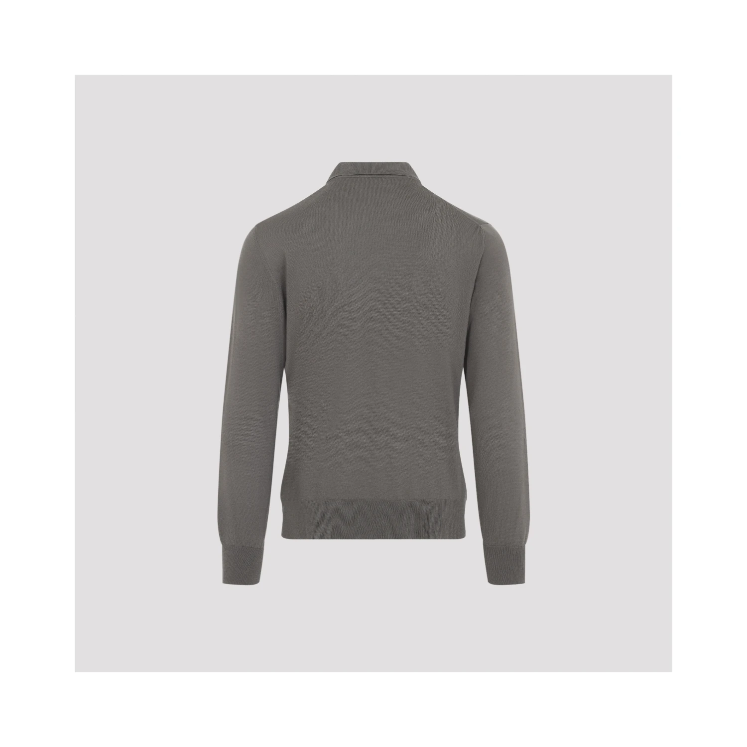 Brioni Long Sleeves Zip Polo
