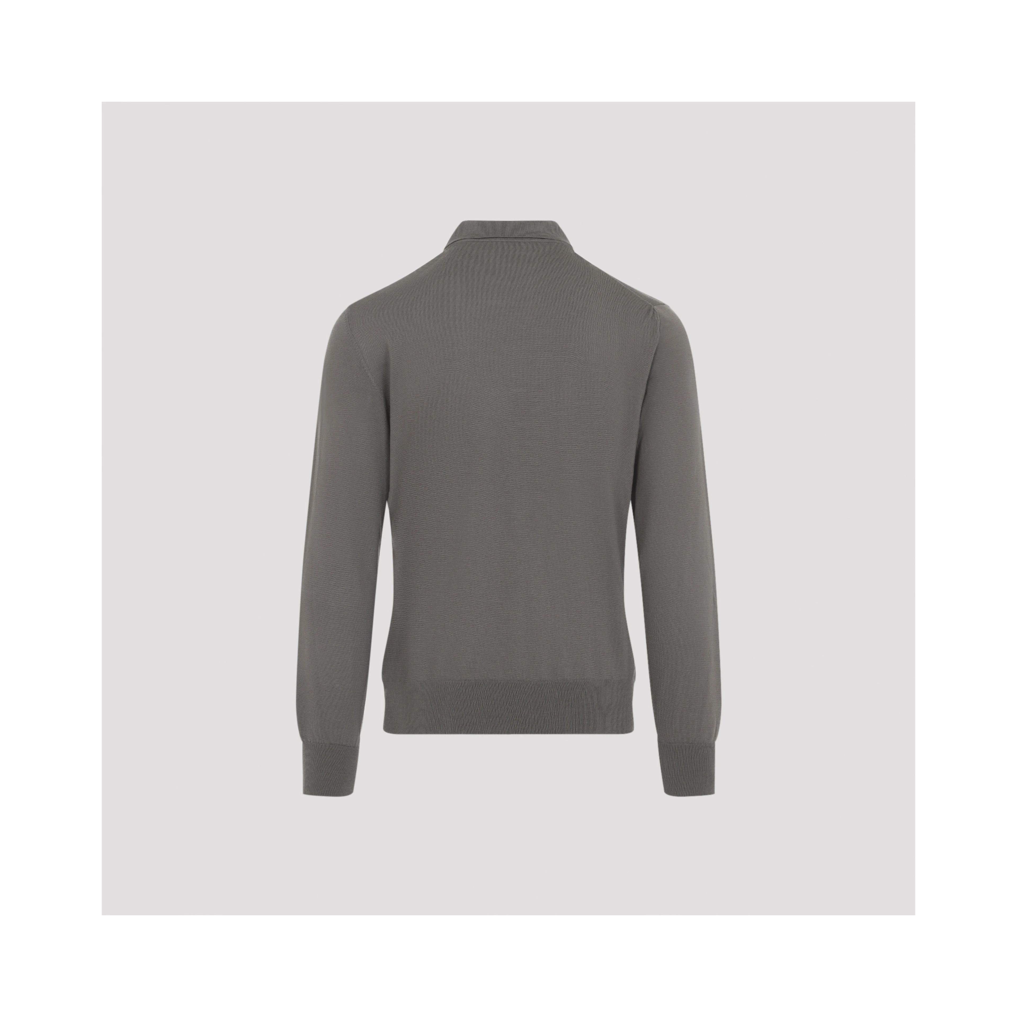 Brioni Long Sleeves Zip Polo