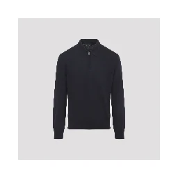 Brioni Long Sleeves Zip Polo