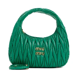 Miu Miu Small Wander matelassé hobo bag