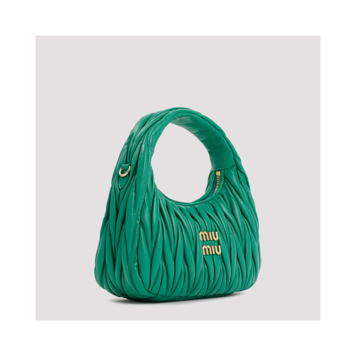 Miu Miu Small Wander matelassé hobo bag