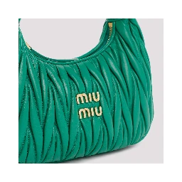 Miu Miu Small Wander matelassé hobo bag