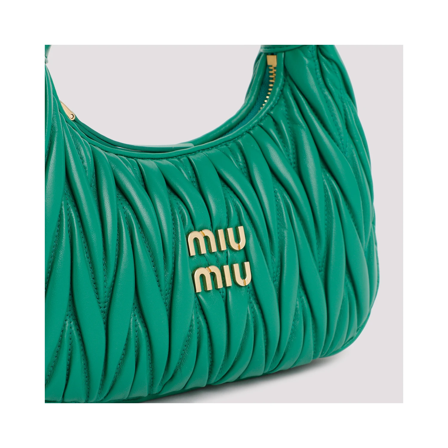 Miu Miu Small Wander matelassé hobo bag