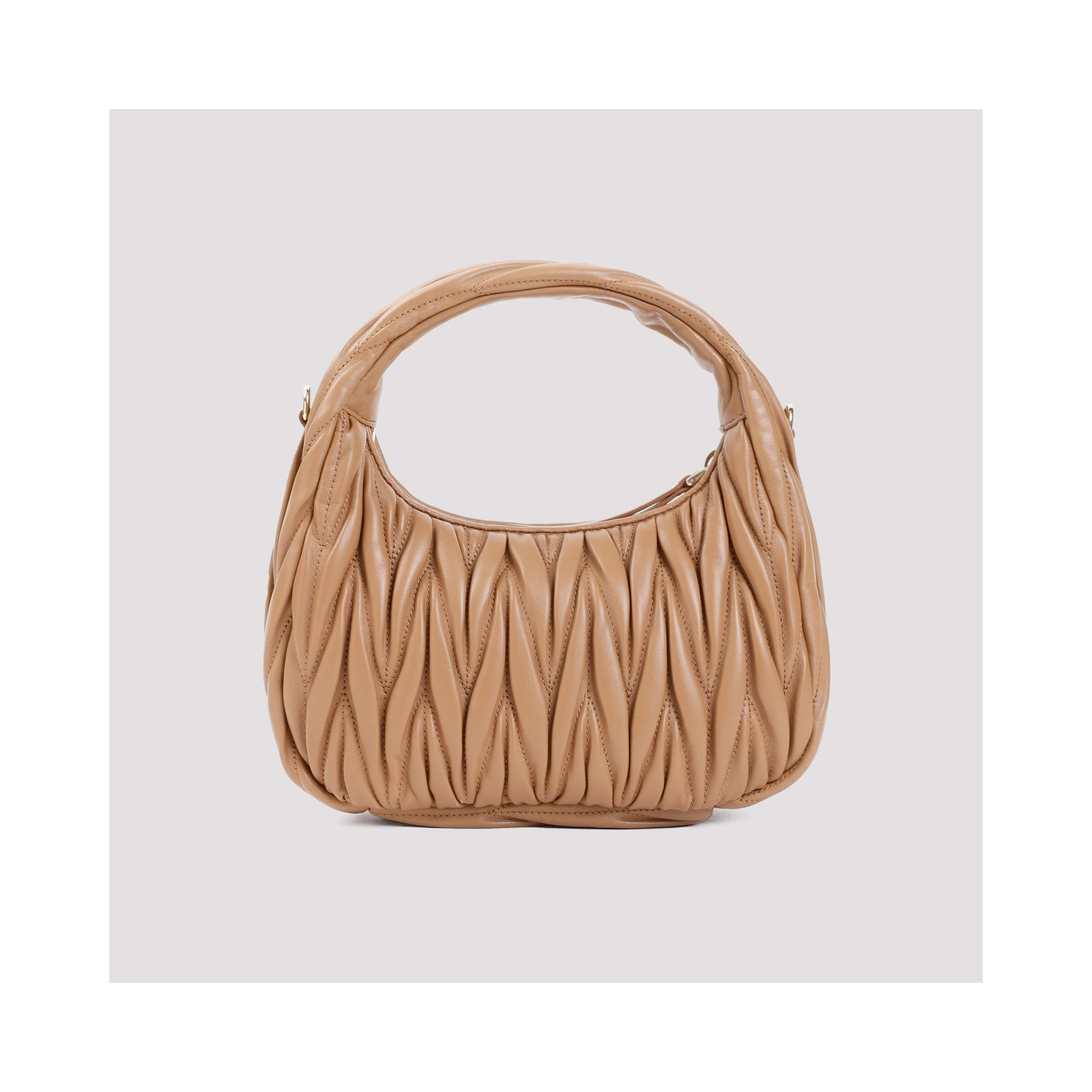 Miu Miu Small Wander matelassé hobo bag