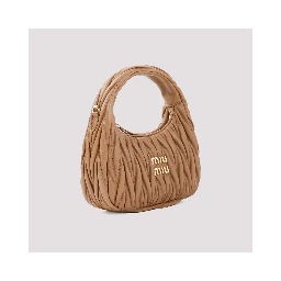 Miu Miu Small Wander matelassé hobo bag