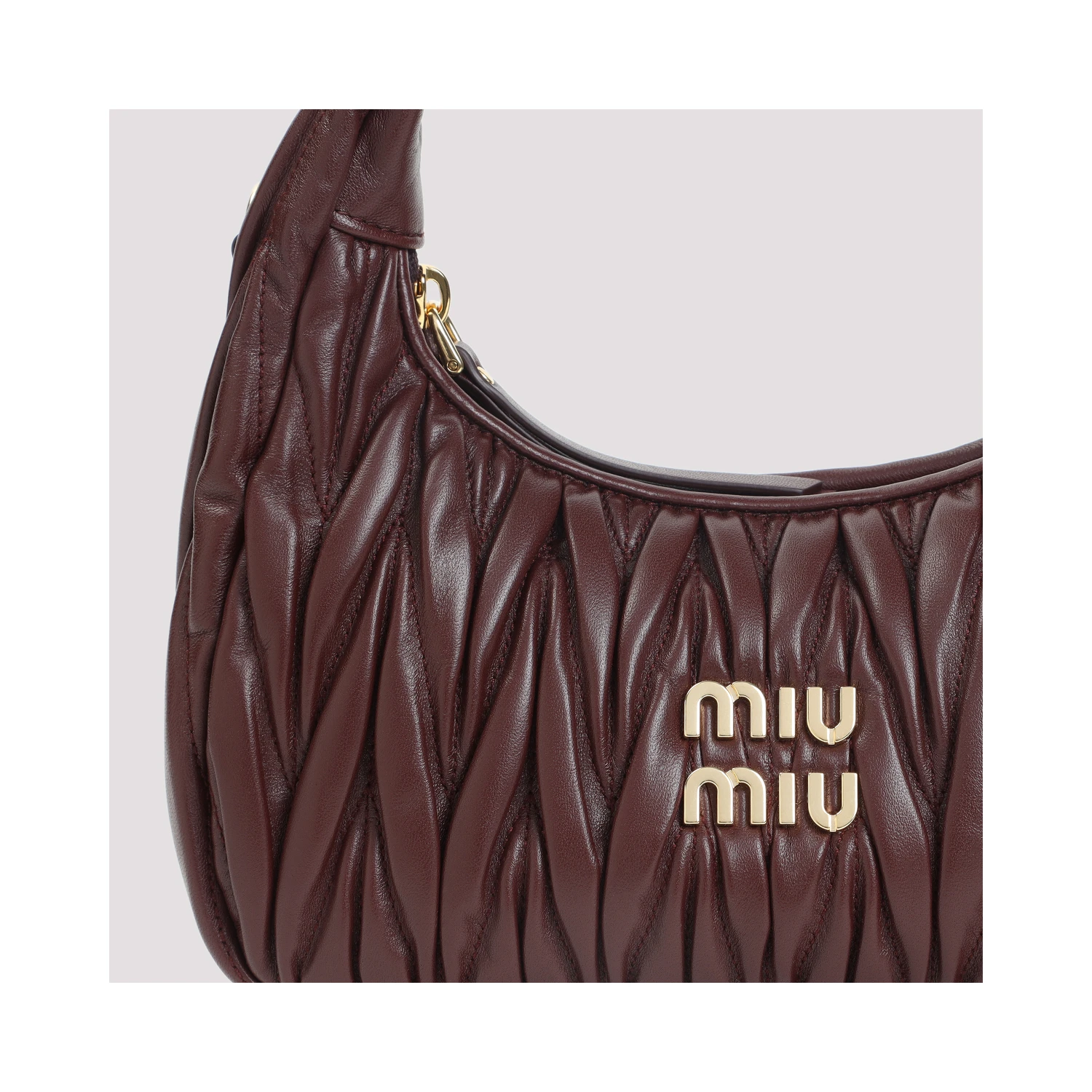 Miu Miu Small Wander matelassé hobo bag