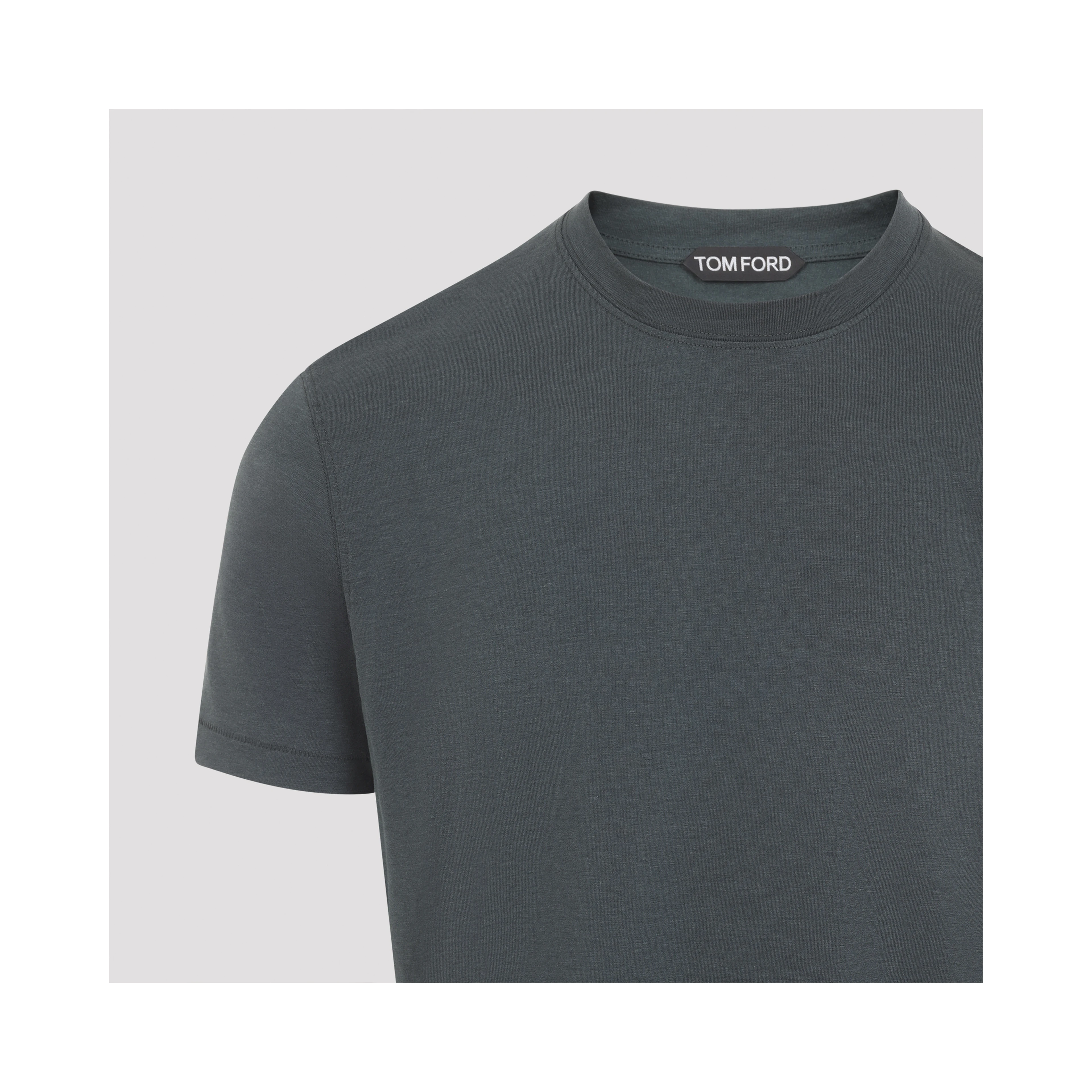 LYOCELL COTTON SS CREW NECK