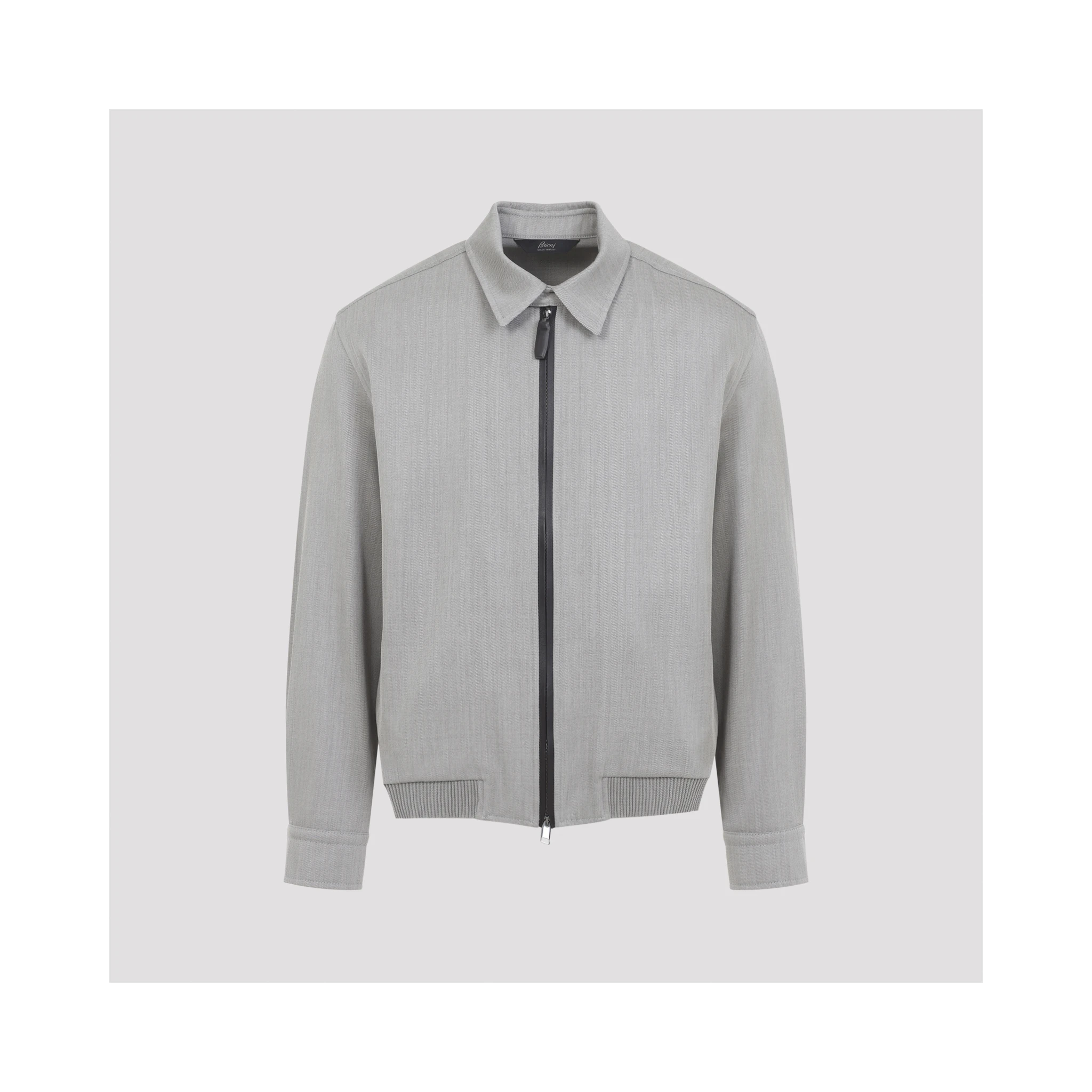 Brioni Zip-Up Blouson Jacket