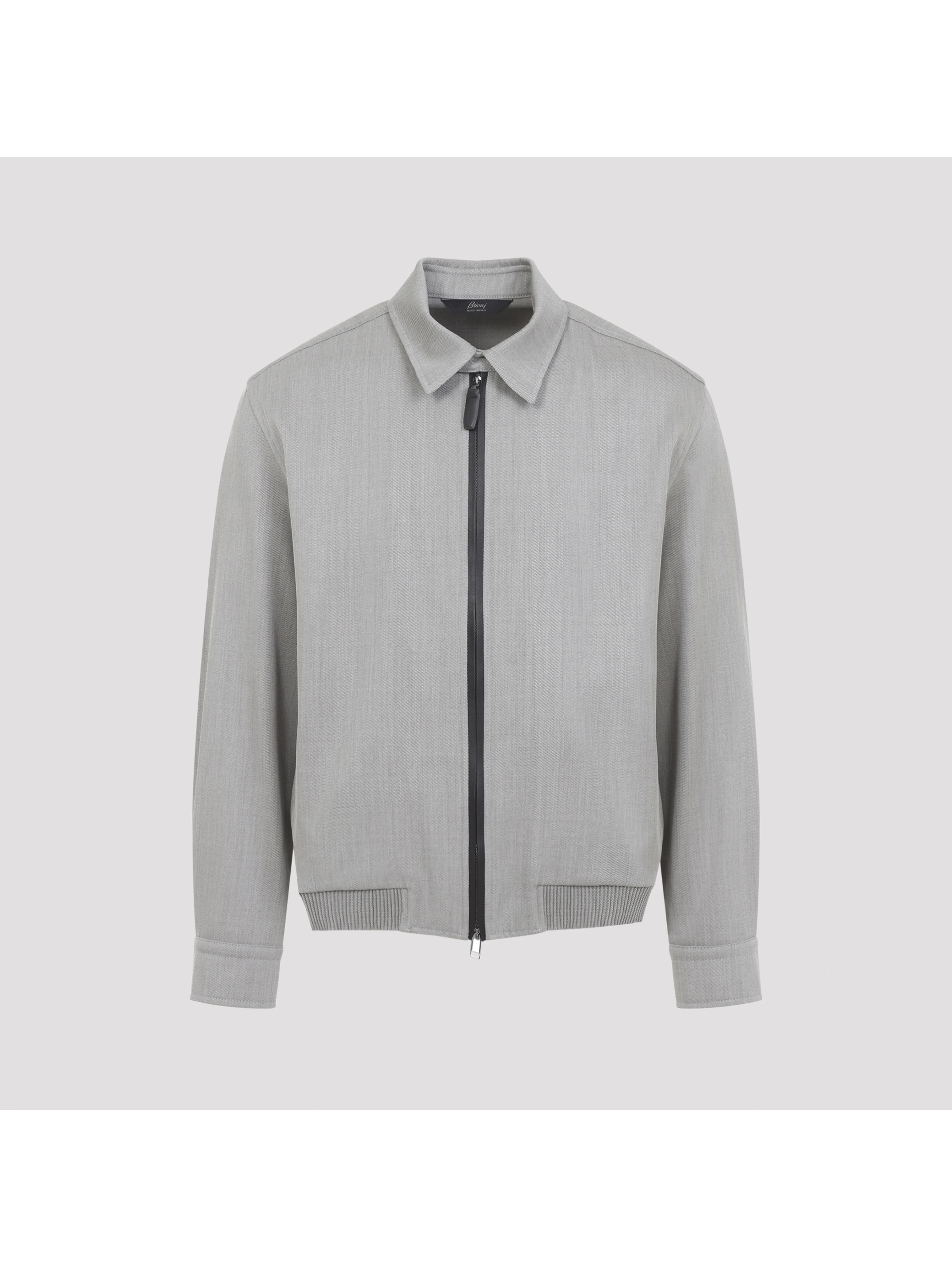 Brioni Zip-Up Blouson Jacket