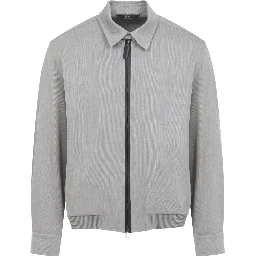 Brioni Zip-Up Blouson Jacket